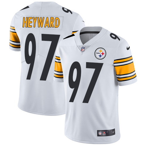 2019 Men Pittsburgh Steelers #97 Heyward White Nike Vapor Untouchable Limited NFL Jersey->pittsburgh steelers->NFL Jersey